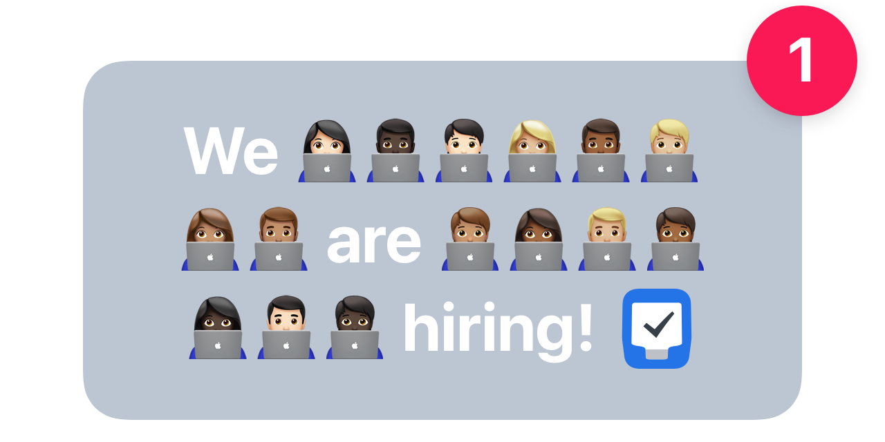 We are hiring!